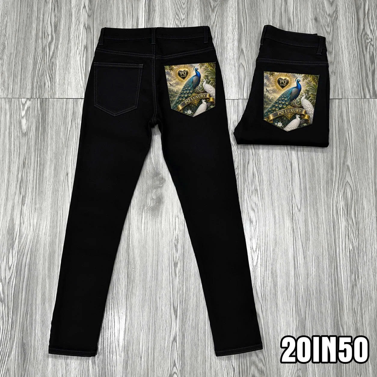 Dáng quần 20IN50 · Toàn thân form suông