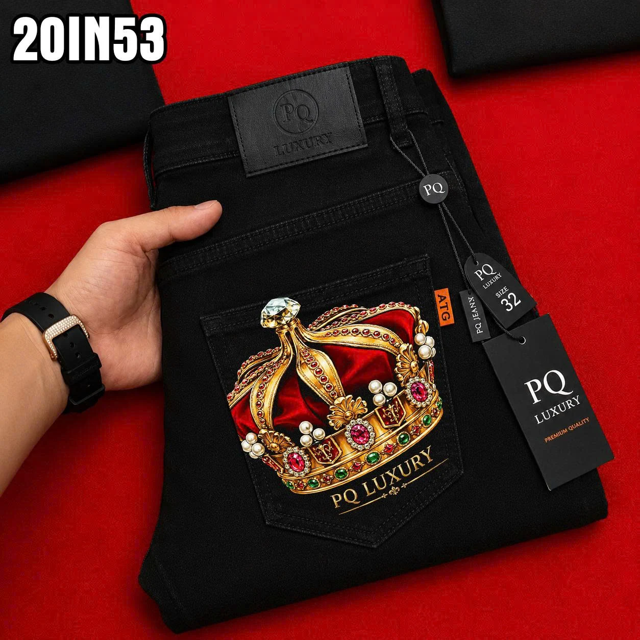 Mẫu 20IN53 · Vương miện hoàng gia đính ngọc