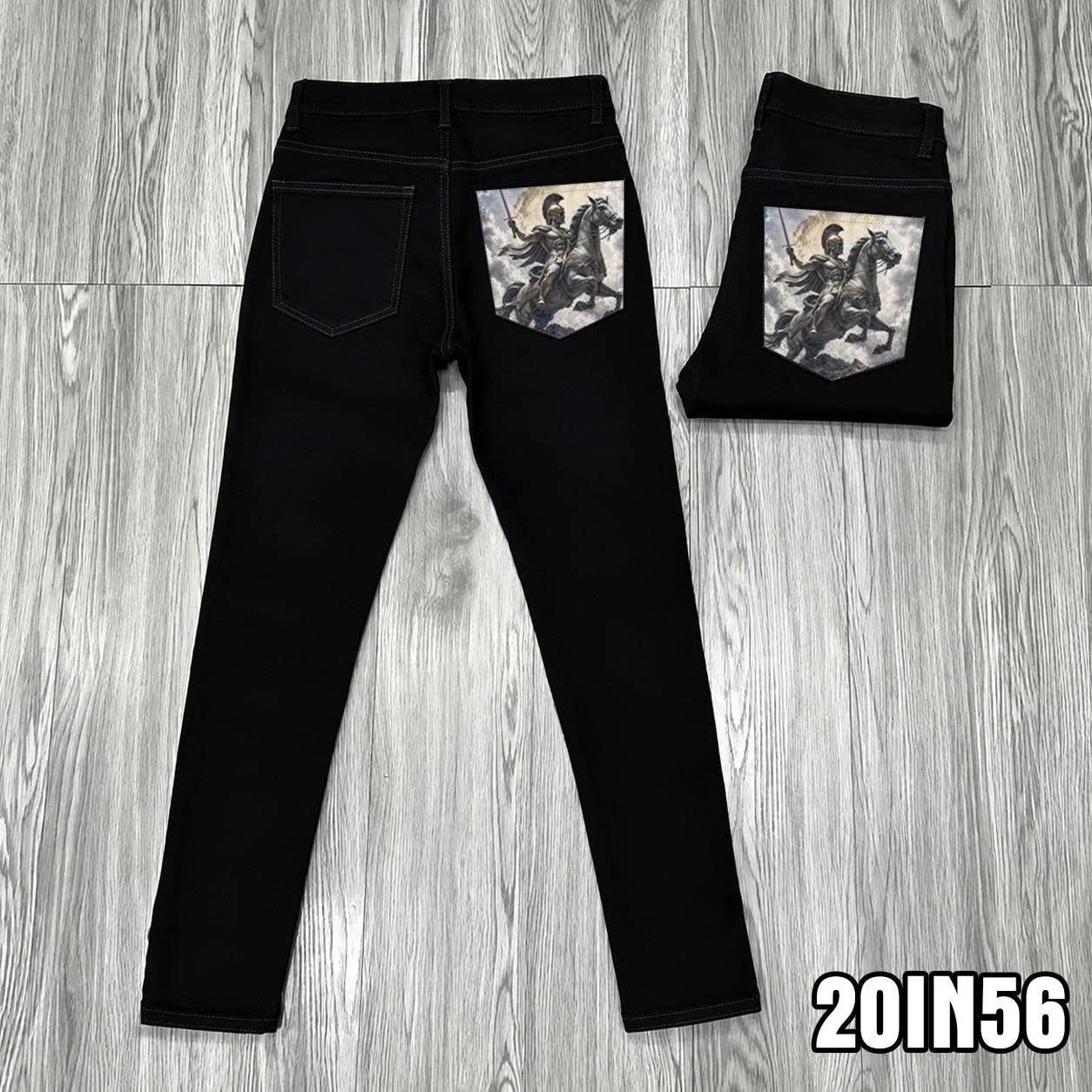 Dáng quần 20IN56 · Toàn thân form suông