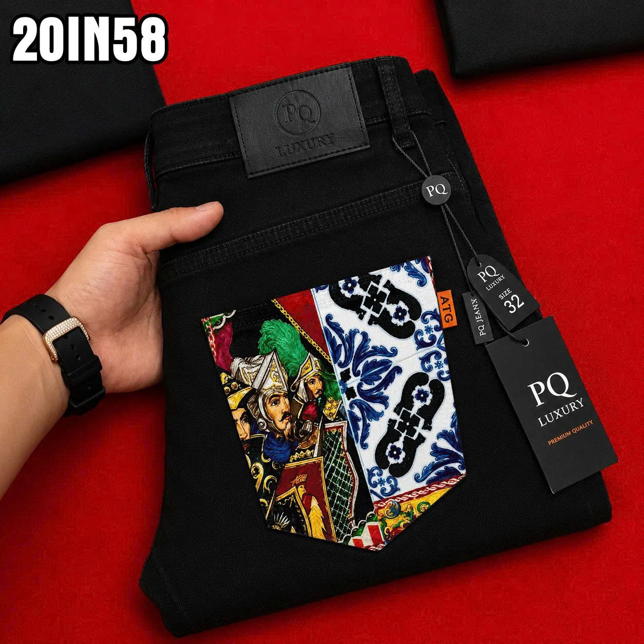 Mẫu 20IN58 · Quân bài King K Poker